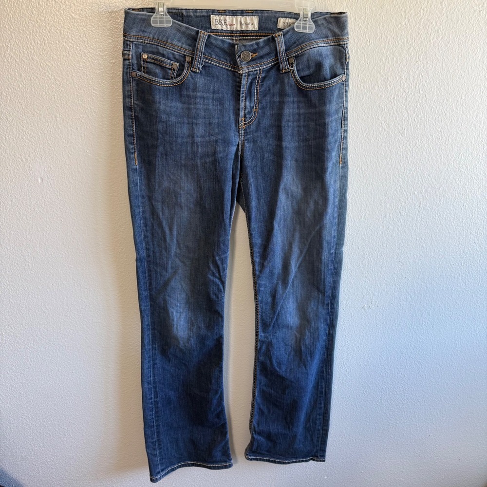 BKE Dakota Size 30 Dark Wash Bootcut Jeans Western Country Denim Barn
